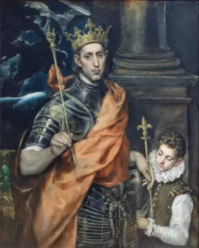 Saint Louis El Greco